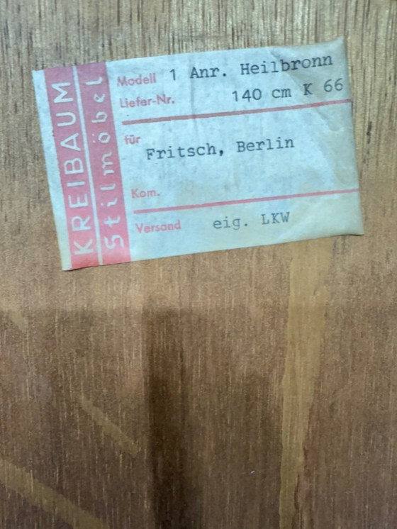 Image 1 of Chippendale Sideboard Commode Buffet Armoire de salon Vintage