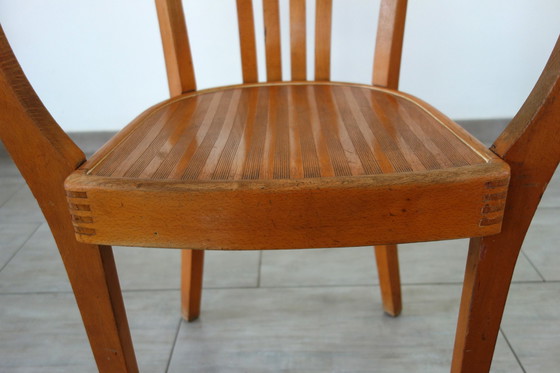 Image 1 of Poltrona da ufficio art déco anni '40