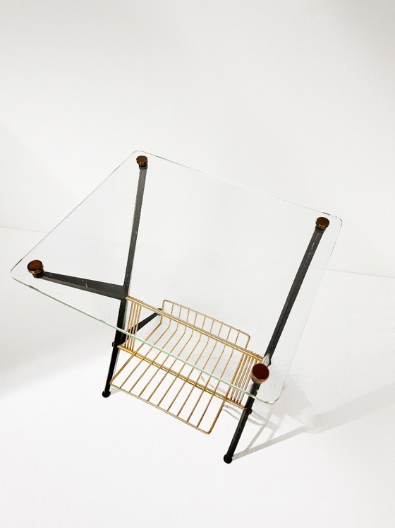 Image 1 of Tavolino italiano degli anni '50 attribuito ad Angelo Ostuni