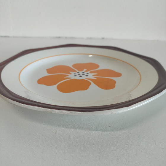 Image 1 of Set of 6 Vintage plates by Giovanni Valdarno for Ironstone