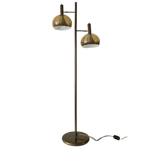 Lampadaire Dijkstra de style futuriste des années 1970, avec spots intégrés