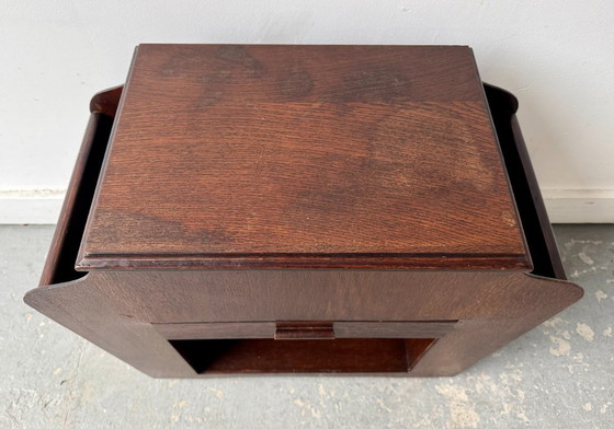 Image 1 of Vintage Sewing Box Side Table