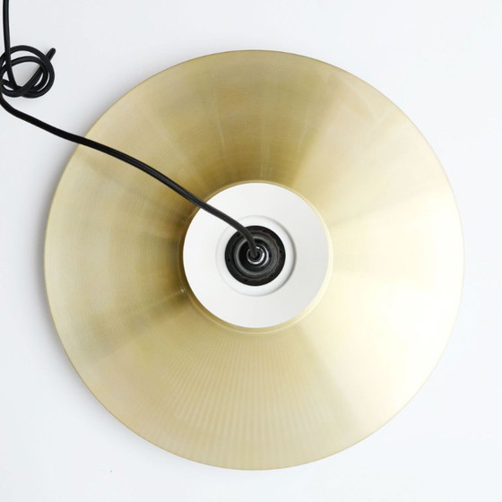 Image 1 of Lampada Vitrika dorata, Danimarca anni '70