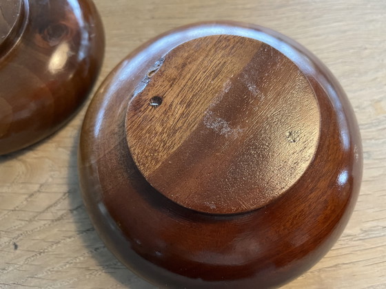 Image 1 of 6 ciotole vintage in teak.