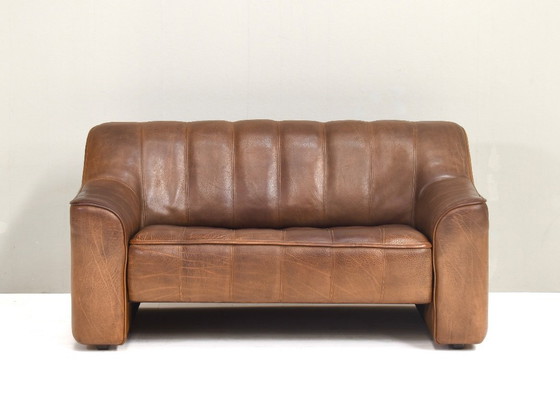 Image 1 of Canapé deux places De Sede DS44 en cuir de buffle - Suisse, années 1970