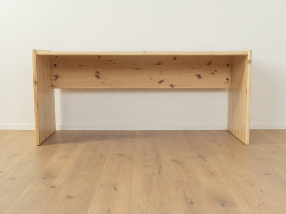 Image 1 of Solid wood desk from the 1980s