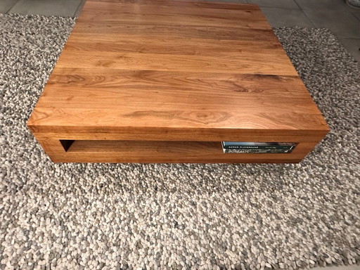 Design solid walnut coffee table