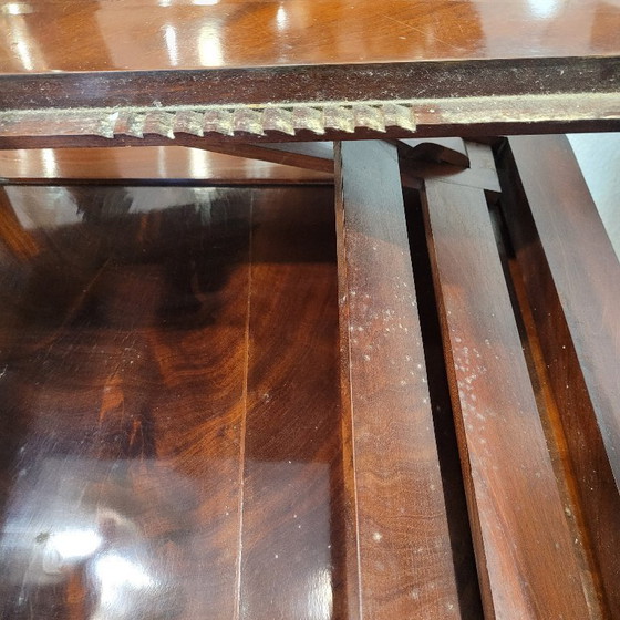 Image 1 of Mesa de arquitecto “à la tronchin”, Luis XVI, madera de caoba, circa 1790 – Francia