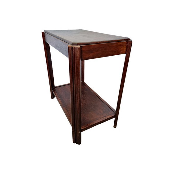 Image 1 of French Art Deco table with drawer, circa 1930