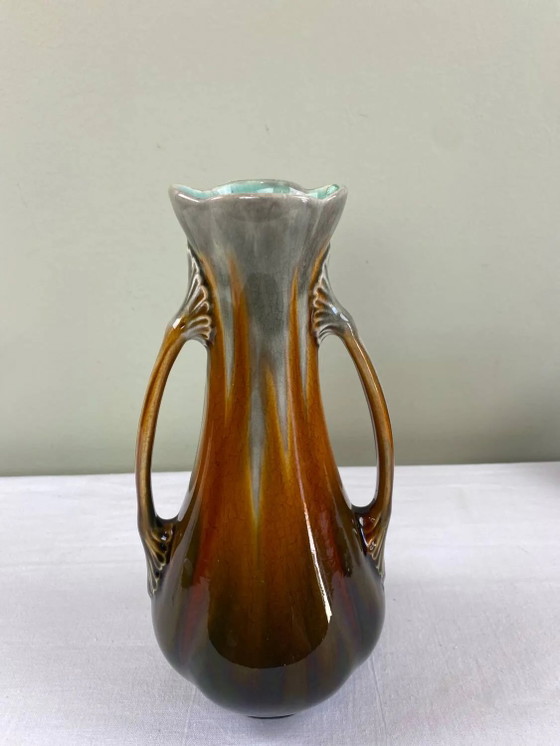 Art Nouveau vase – Ceramic (photo 2 of 8)