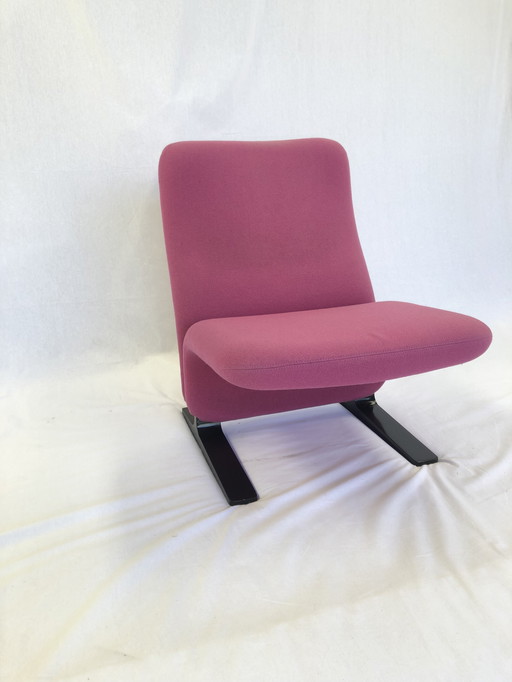 Loungestoel 'Concorde' van Pierre Paulin voor Artifort F780, jaren 1980