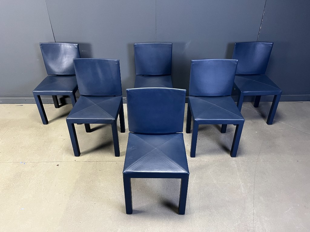 Arcadia dining chairs by Paolo Piva for B& B Italia set of 6