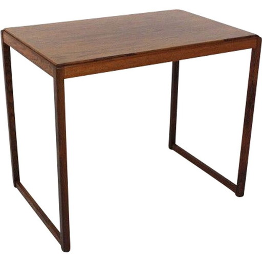 Table d'appoint vintage en palissandre, Danemark 1960