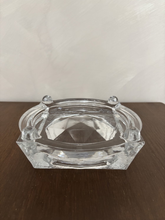 Image 1 of Lege zakasbak, ontwerp van Borek Sipek, gesigneerd