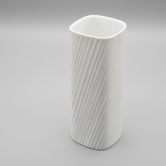 Image 1 of Rosenthal Studio Line Bisque Porcelain Vase Duo Werner Schreib & Martin Freyer 