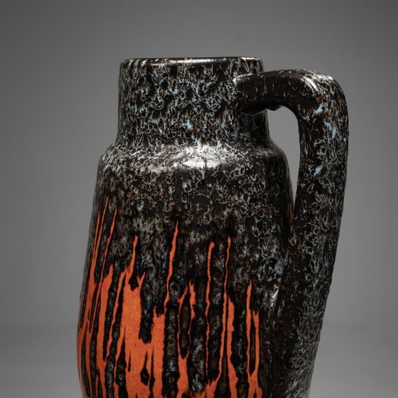 Grote keramische kan ‘Fat Lava’ van Scheurich, Duitsland, jaren 70. – Vazen, Ceramic (photo 7 of 8)