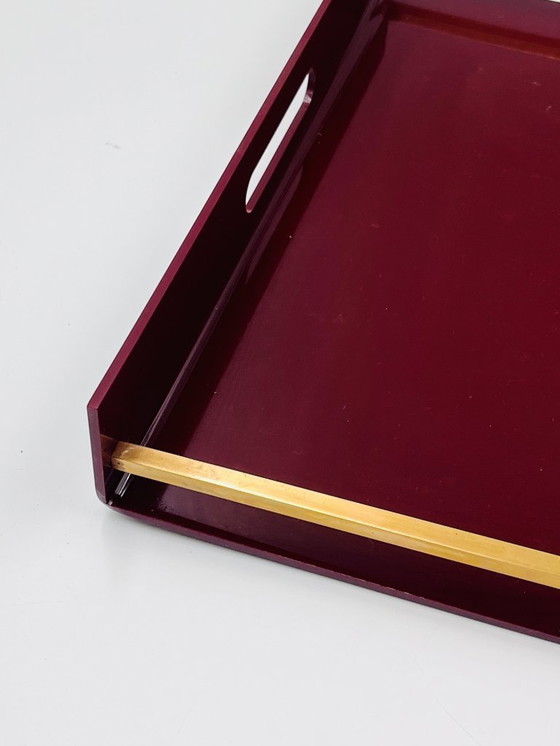 Image 1 of Tablett aus Lucite Maison Mercier