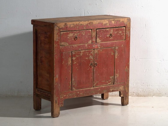 Antique chest of drawers in elm wood – China, circa 1930 – Iron (photo 7 of 40)