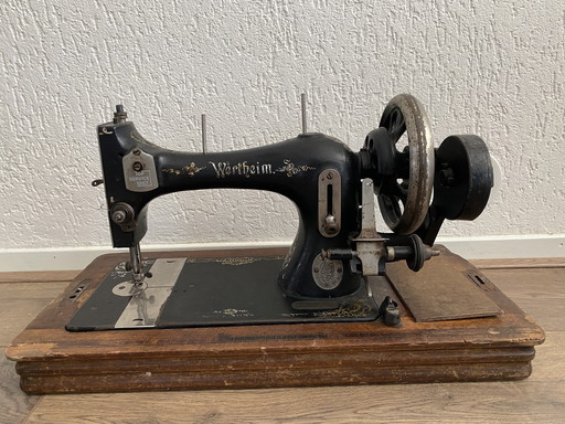 Antique Wertheim sewing machine
