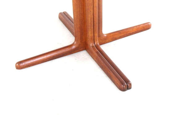 Danish 2x extendable solid teak dining table vintage – Wood (photo 3 of 15)