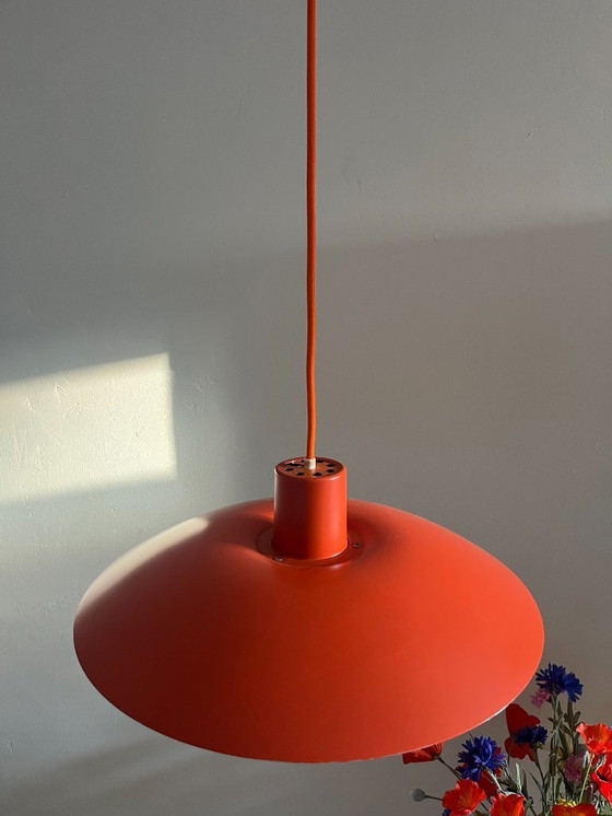Image 1 of Vintage Louis Poulsen PH4/3 Rood - Poul Henningsen - Deense Design Lamp