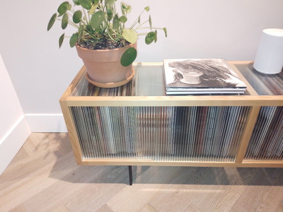 Hkliving Lowboard, Sideboard Ribbed Glass Zgan – HK Living, Wood (photo 5 of 6)