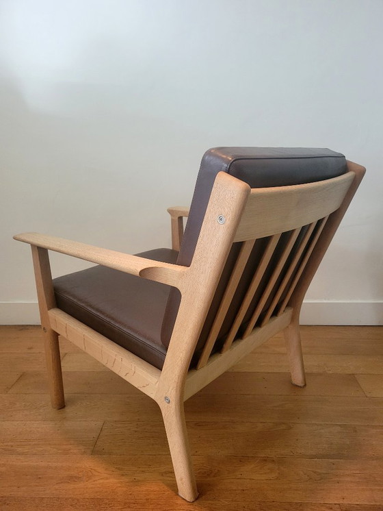 Image 1 of Vintage GE 256 fauteuil van Hans J. Wegner voor Getama