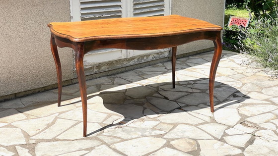Image 1 of Antique solid wood table