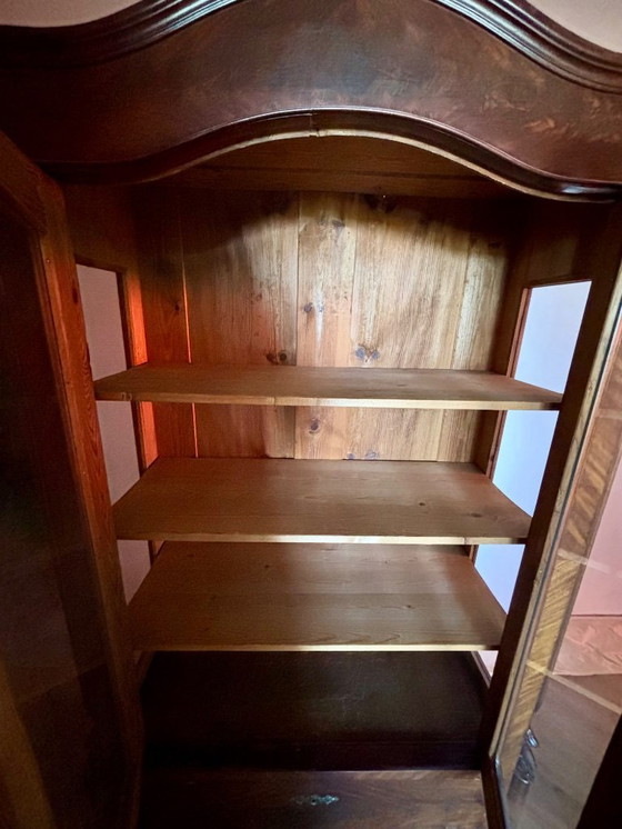 Image 1 of Vetrinetta antica in legno - Design classico europeo