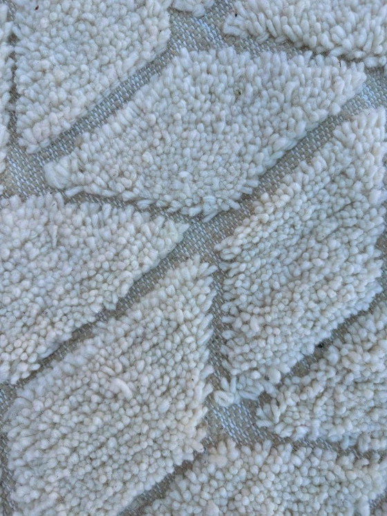 Image 1 of Alfombra de lana pura hecha a mano, artesanía tradicional, tamaño 250 x 150 cm.
