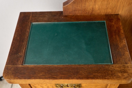 Image 1 of Antieke houten kaptafel, jaren 1920, Tsjechoslowakije