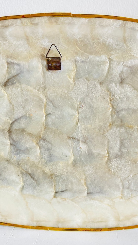 Image 1 of Vassoio decorativo vintage a forma di conchiglia