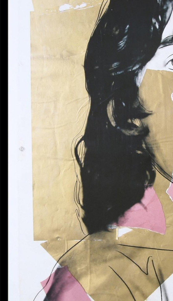 Image 1 of Andy Warhol – Mick Jagger Pop Art Lithografie (1975) | Beperkte oplage print
