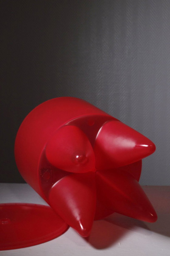Image 1 of Philippe Starck - "Bubu 1st" stool, 1991 XO edition, translucent red