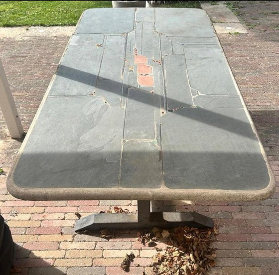 Image 1 of Original Paul Kingma table - signed (1994)