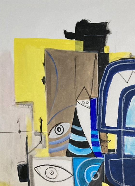 Image 1 of Pintura acrílica original XL de Don Kosta – Voz interior