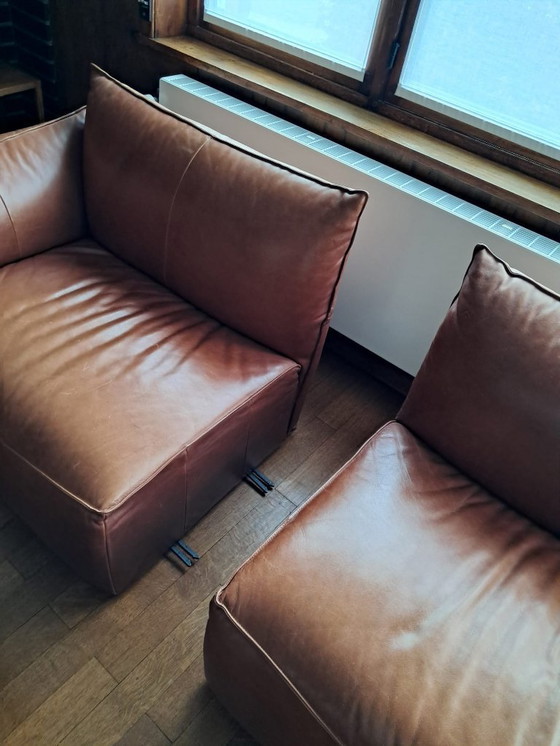 Image 1 of Canapé d'angle modulable Vasa de Jess Design avec pouf