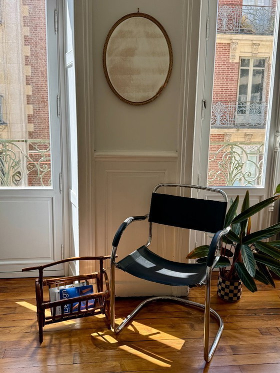 Rattan Magazine Rack – Wood (photo 9 of 9)
