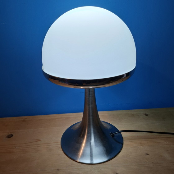 Image 1 of Trio Leuchten vintag mushroom touch tafellamp