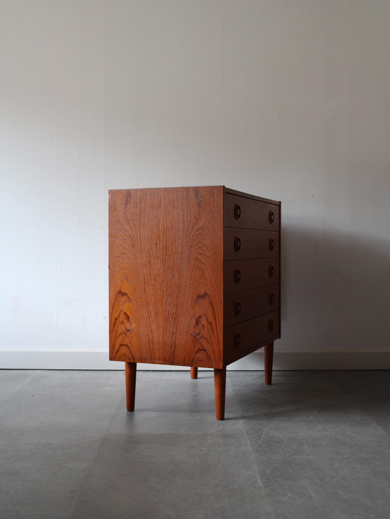 Image 1 of Commode vintage danoise en teck
