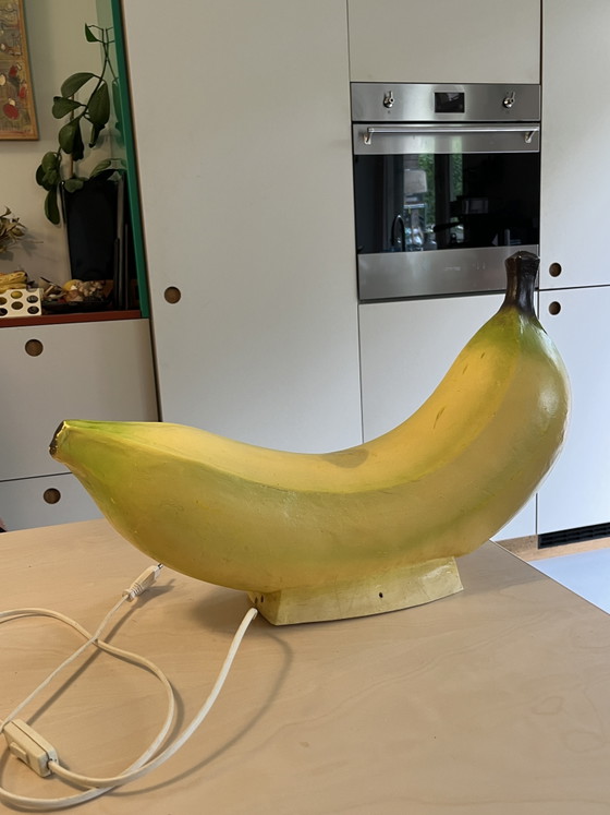 Image 1 of Lampada da collezione Heico in stile postmoderno a forma di banana.