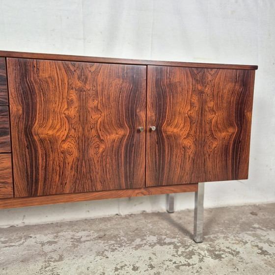 Image 1 of Vintage Rosewood Rosewood Sideboard, Wall Unit 1970s