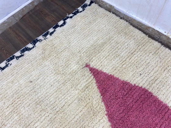 Image 1 of Handgeknüpfter Beni-Ourain-Wollteppich, 3 x 3 m