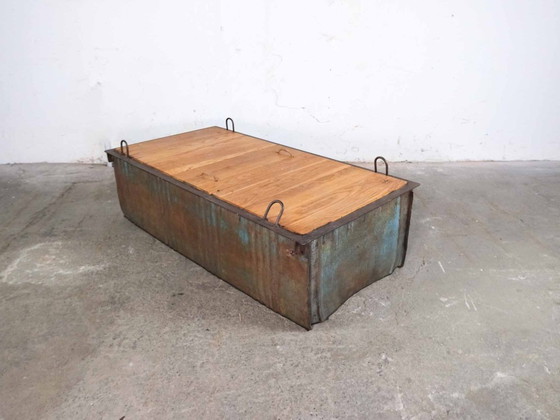 Image 1 of Tavolino da caffè vintage Tavolino da caffè industriale