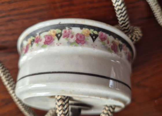 Image 1 of Atmospheric authentic hanging lamp from the 19th century