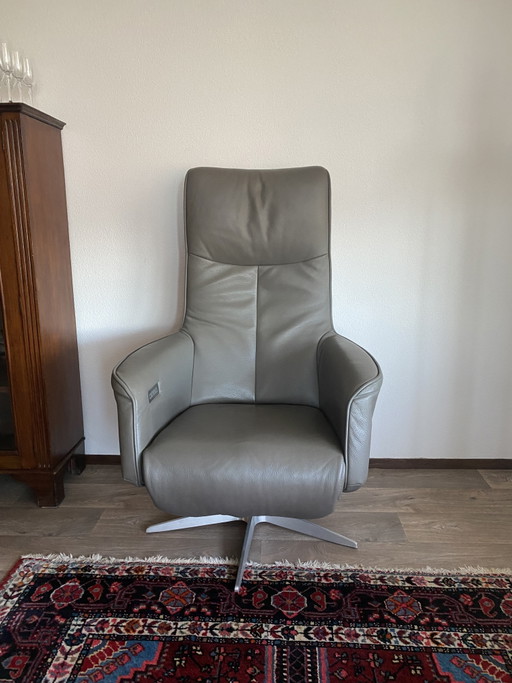Poltrona relax Twice TW 082 – verstelbare relaxstoel, Leather, Metal (photo 2 of 6)
