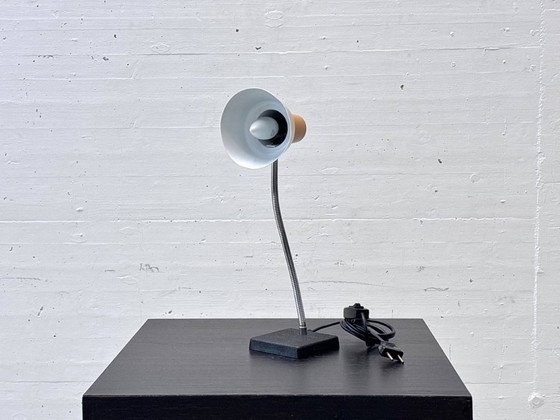 French vintage table lamp in Mid-Century Modern style, 1960s/70s – Metal (photo 13 of 17)