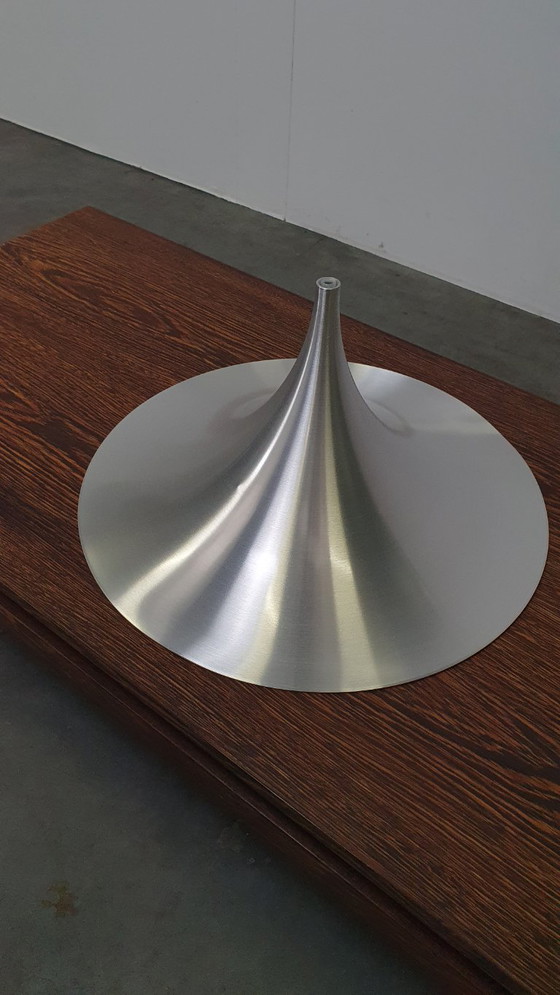 Image 1 of 2x Witch hat trumpet lamp vintage design 50s 60s