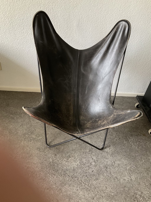 Schmetterlingsstuhl Cuero Mariposa