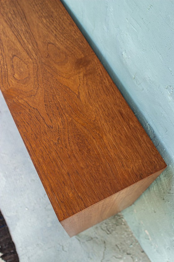 Image 1 of Vintage teak chest of drawers sideboard mid century 60s Danish